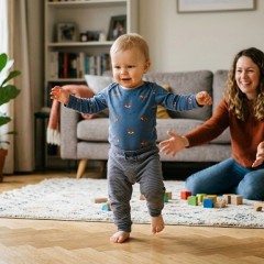 מתי תינוקות מתחילים ללכת?
