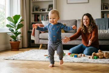 מתי תינוקות מתחילים ללכת?